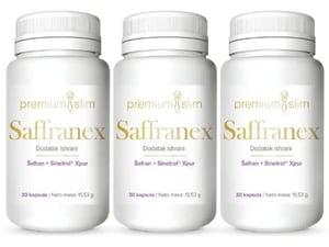 Saffranex Preparat za mršavljenje 3 x 30 kapsula