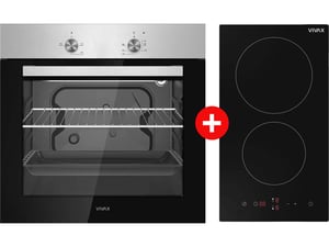 Vivax Home Ugradna rerna BO-624MS X i Vivax Ugradna ploča BH-02MVC