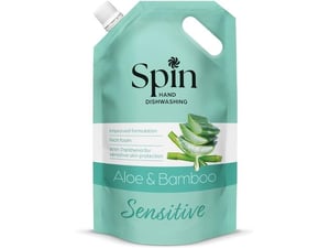 Spin Deterdžent za posuđe Aloe&Bamboo 1200ml