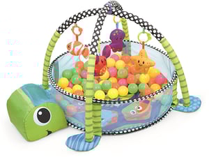 BBO Podloga za igru sa lopticama Kornjača 90 x 80 x 55cm