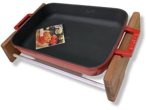 Kapp Đuvečara tučana sa drvenim postoljem 22x30cm