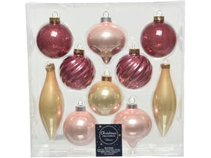 Stakleni novogodišnji nakit