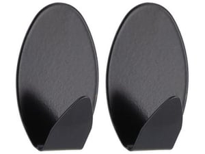 Tendance Set 2 ovalne kukice 3M metal 3,5x2x5,2cm