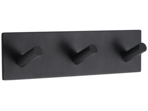 Tendance Zidni četvrtasti čiviluk sa 3 kukice 3M metal 18x3x4,5cm