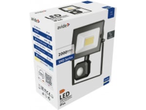 Avide Reflektor sa senzorom Slim PIR LED SMD 1620 lm 6K IP44 20W