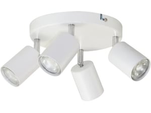 Adviti Plafonska zidna spot svetiljka Rino 4XGU10 IP20