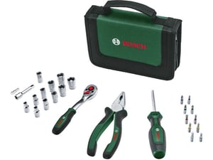 Bosch 26-delni set prenosnog ručnog alata 1600A02BY2