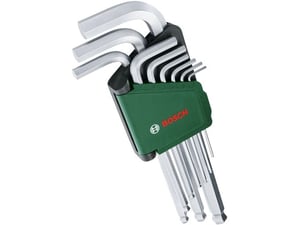 Bosch 9-delni set ključeva sa šestougaonom glavom 1600A02BX9