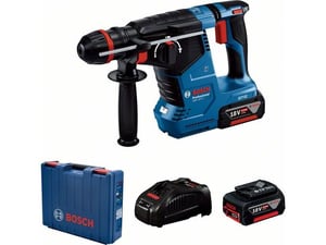 Bosch Akumulatorski elektro-pneumatski čekić za bušenje sa jednom steznom glavom GBH 187-LI +Kofer 0611923121