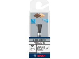 Bosch Glodalo za zupčaste žlebove PRO Router Dovetail Bit 2608629689