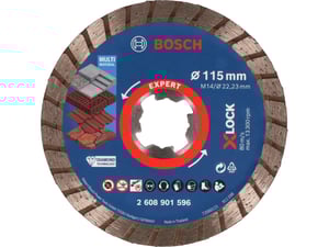 Bosch Rezna ploča MultiMaterial Turbo X-Lock 115mm Expert 2608901596