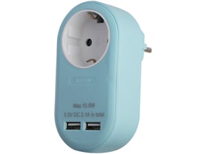 Entac Razvodnik trostruki 2xUSB