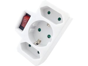 Entac Razvodnik trostruki sa prekidačem uzemljen