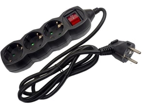 Entac Produžni kabl sa prekidačem trostruki 1 5m