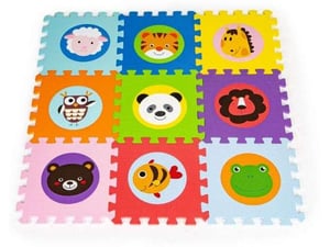 Eco Toys Edukativna podloga za igru Eva 90x90cm 9el
