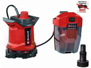 Einhell Akumulatorska pumpa za prljavu vodu GE-DP 18/25 LL Li-Solo