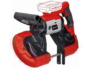 Einhell Akumulatorska trakasta testera TE-MB 18/127 Li-Solo