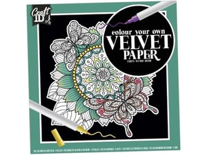 Grafix Plišane mandale za bojenje 5 strana