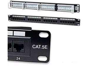 Intellinet Prespojni panel Cat5e UTP 24-portni 19inch 1U