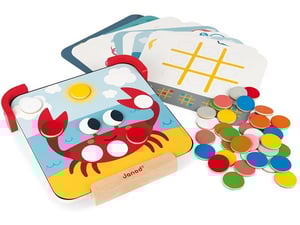 Janod Magnetni čipovi Učim boje