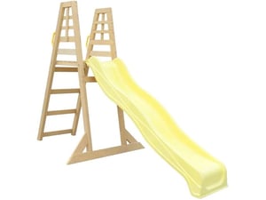 Kinder Home Dečija drvena penjalica sa toboganom