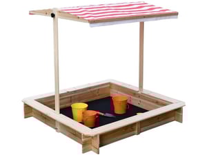 Kinder Home Dečiji pesčanik sa podesivim krovom sa UV zaštitom