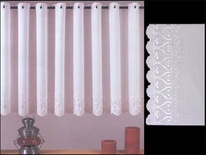 Kurz-Gardinen Zavesa Romantic H 3385-12