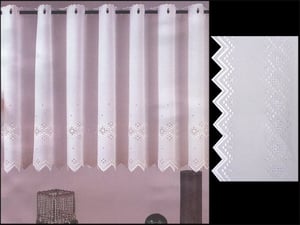 Kurz-Gardinen Zavesa Romantic M 3385-01