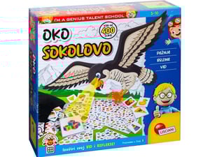 Lisciani Mali Genije SR Društvena igra Oko sokolovo RS100835