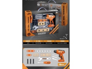 Merx Alat set sa bušilicom 16 pcs MS34624