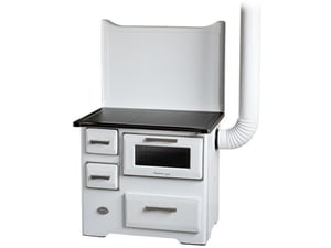 MBS Šporet na čvrsto gorivo SD7 EM RS Desni