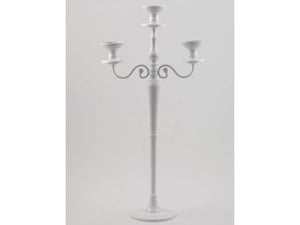 Metalni svećnjak za 3 sveće H90cm