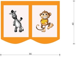 Mobi Torbica za krevet Jungle