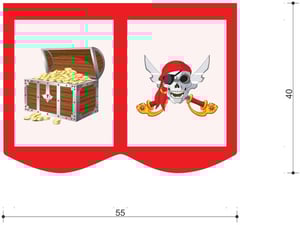 Mobi Torbica za krevet Pirates