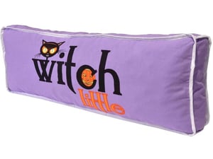Mobi Ukrasni jastuk Little Witch - natpis