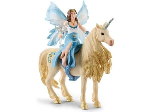 Schleich Eyela jaše na zlatnom jednorogu