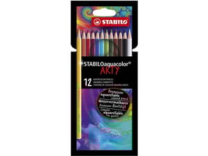 Stabilo Drvene akvarel bojice Acquacolor Arty 1/12