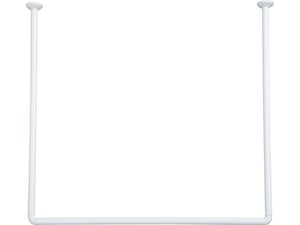 Tendance Držač zavese za kadu aluminijum 80x80x80cm