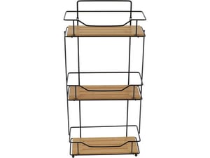 Tendance Trostruka polica bambus 57x26,5x11,5cm