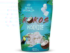 TopFood Kokos kockice 100gr