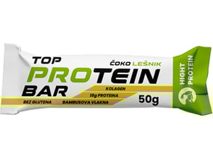 TopFood Protein bar čoko lešnik 50gr