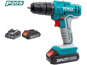 Total alati LI-on Akumulatorska busilica 20v 1x1,5 ah, 45 Nm 10mm