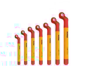 Total alati Set izolovanih okastih ključeva 7-delni