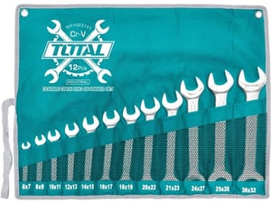 Total alati Set viljuškastih ključeva 12-delni