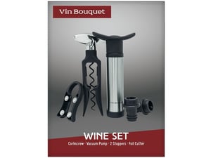 Vin Bouquet Vinski set otvarač i vakum pumpa
