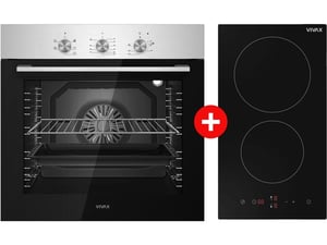 Vivax Ugradna rerna BO-806BFTM X + Vivax Ugradna ploča BH-02MVC