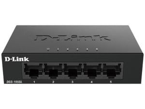 D-Link Switch LAN DGS-105GL 10/100/1000 5port Metal Gigabit