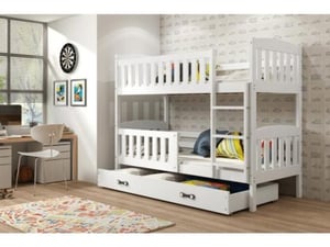 Interbeds Krevet na sprat Kubus 190x90 sa fiokom