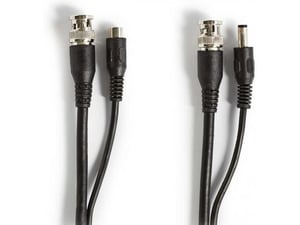 Nedis Koaksijalni kabl CCTV BNC / DC RG59, 10m (841) CCTVCA10BK100