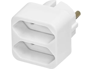 Home Strujni razdelnik sa dve euro utičnice NV 1/WH